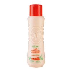 Leche bronceadora con SPF